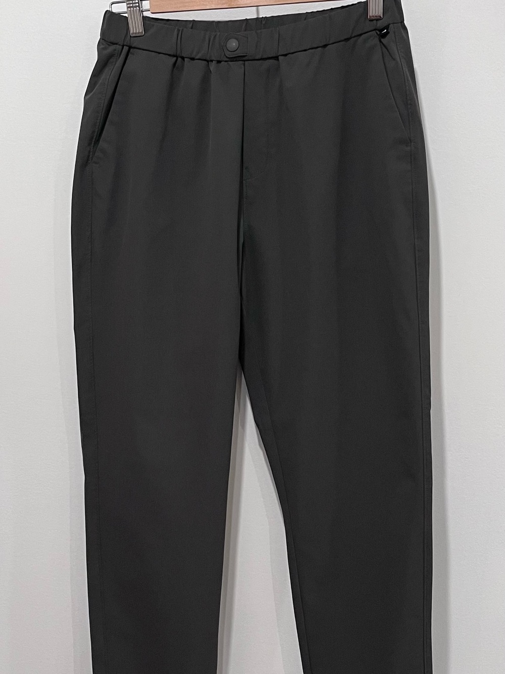 Tracksmith Rapid Transit Charcoal Stretch Pull-On Trousers